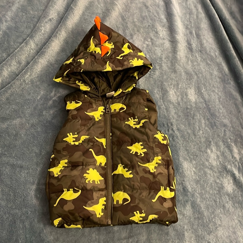 Dino puffy vest